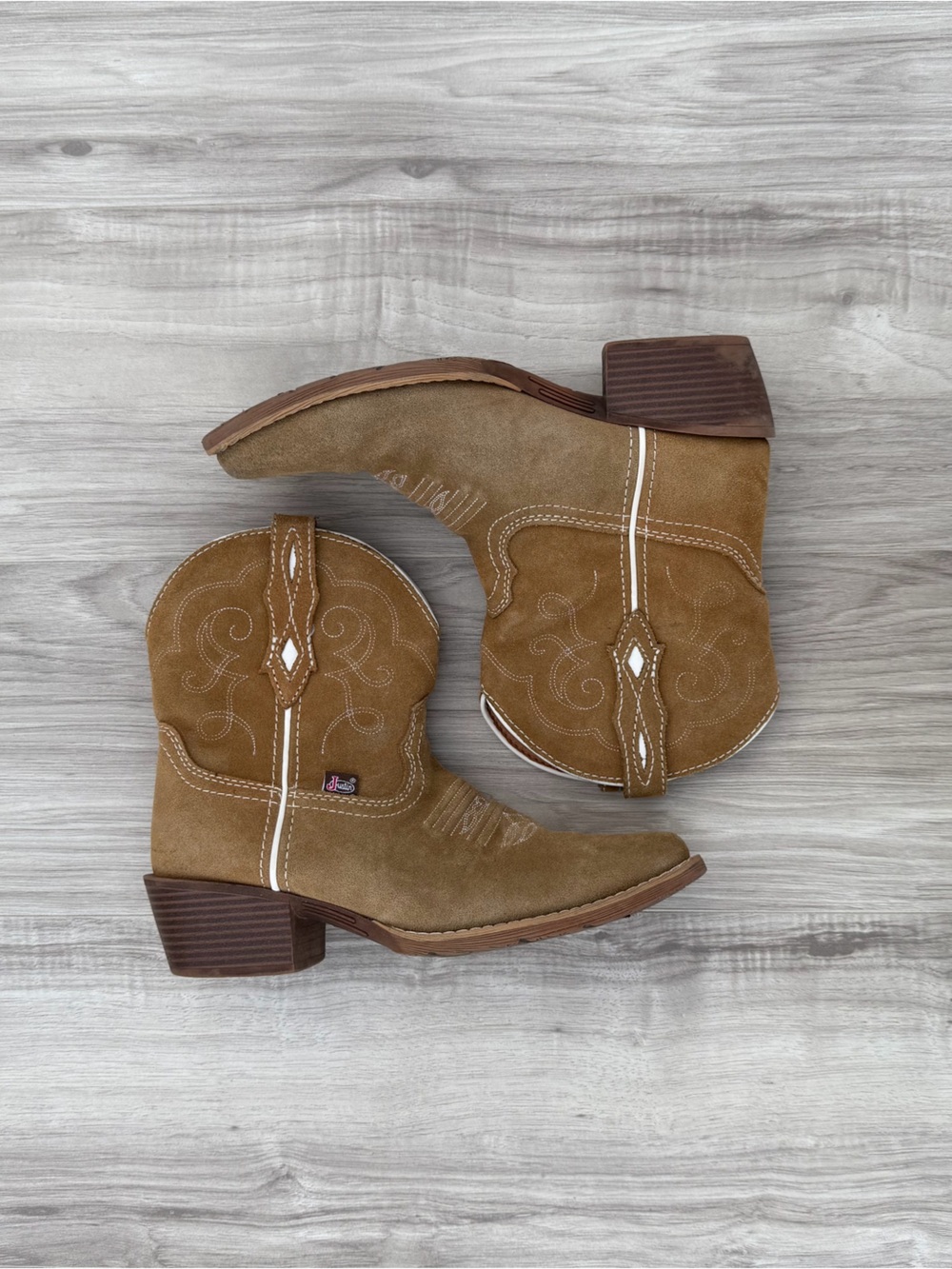Justin Women’s Gypsy Suede Western Booties - Square Toe